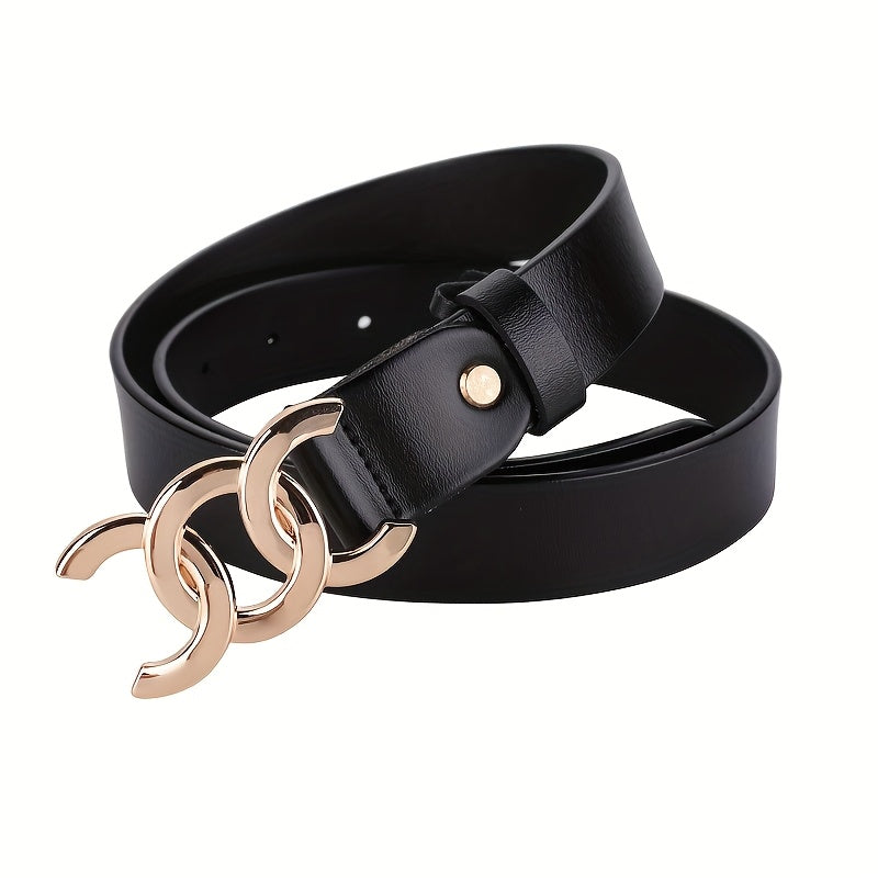 Double Ring Buckle Women’s Belt