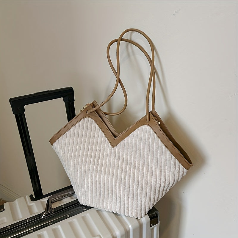 Charm Strap Tote Bag