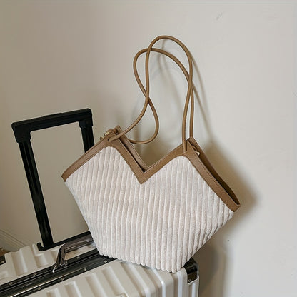 Charm Strap Tote Bag