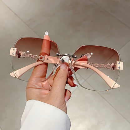 Vintage Hexagonal Metal Sunglasses