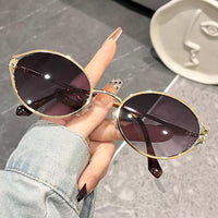 Golden frame double gray