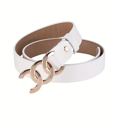 Double Ring Buckle Women’s Belt