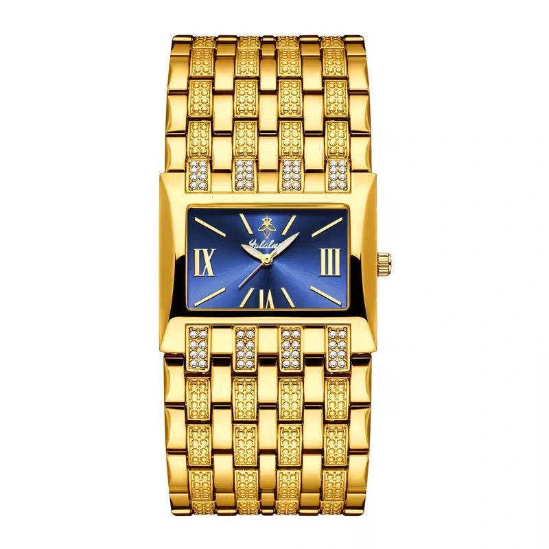 YaLaLuSi 1124 Unisex Watch (Quartz &amp; Gold Luxury)