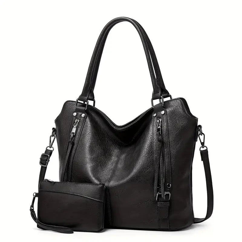 Premium Women's Handbag with Pouch