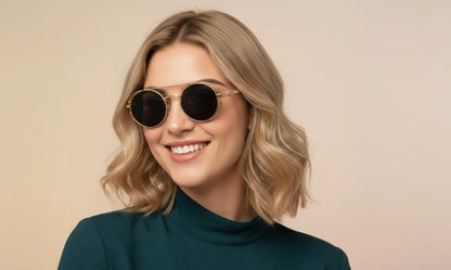 Retro Round Sunglasses - 3PCs