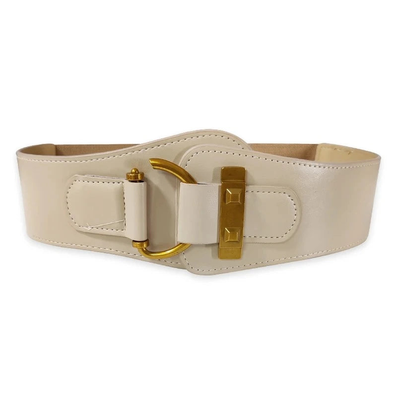Women’s Wide Belt 8.5 cm (Elastic &amp; Versatile)