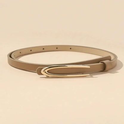 Women’s Slim Belt 1.4 cm (Shaping &amp; Versatile)
