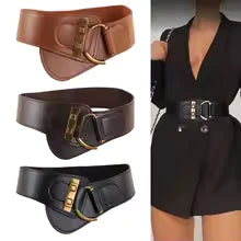 Women’s Wide Belt 8.5 cm (Elastic &amp; Versatile)