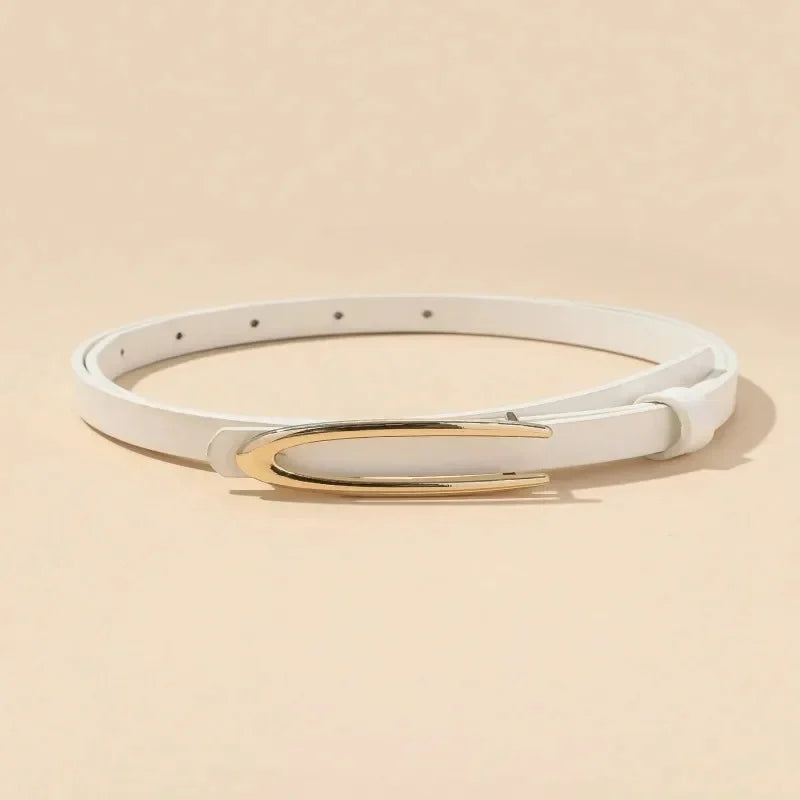 Women’s Slim Belt 1.4 cm (Shaping &amp; Versatile)