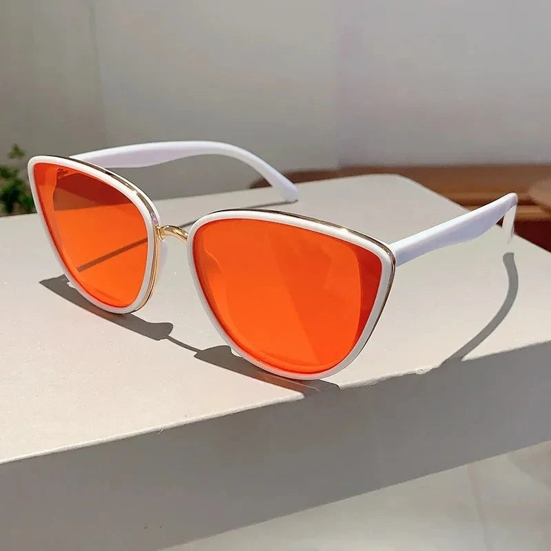 Vintage Cat Eye Sonnenbrille